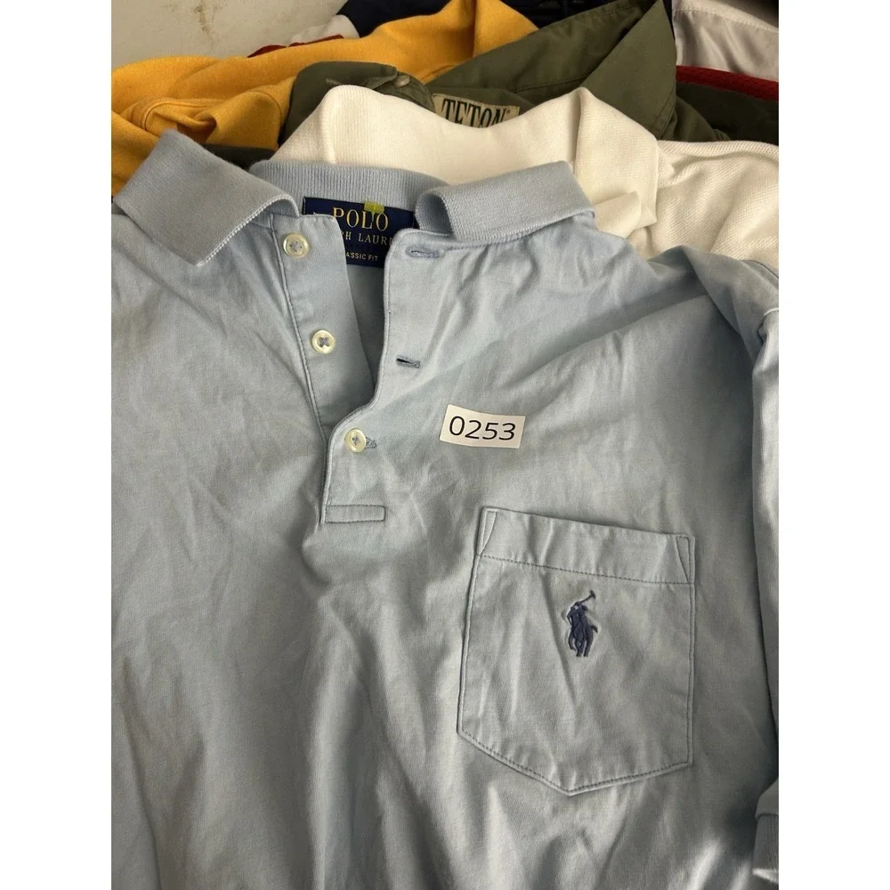 Polo Ralph Lauren Light Blue Polo Shirt Men's Shirt